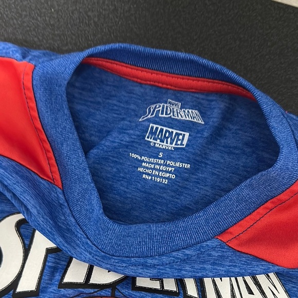 Marvel Spider-Man Blue and Red Kids' Tee - Picture 2 of 2